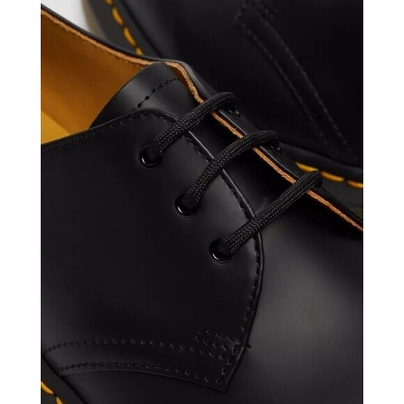 Dr. Martens 1461 Oxford Shoes Black Smooth Leather Men\'s US 11 UK 10 EU 45 NEW